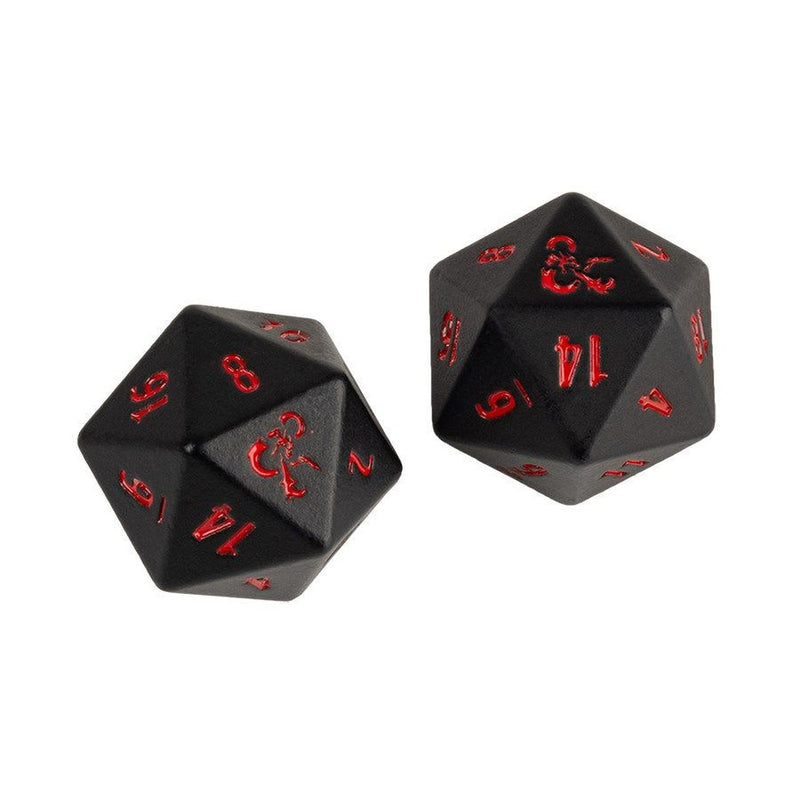 Ultra Pro Heavy Metal Dungeons and Dragons D20 Dice Set