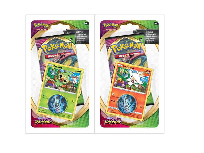 Pokemon Sword & Shield Vivid Voltage Checklane Blister