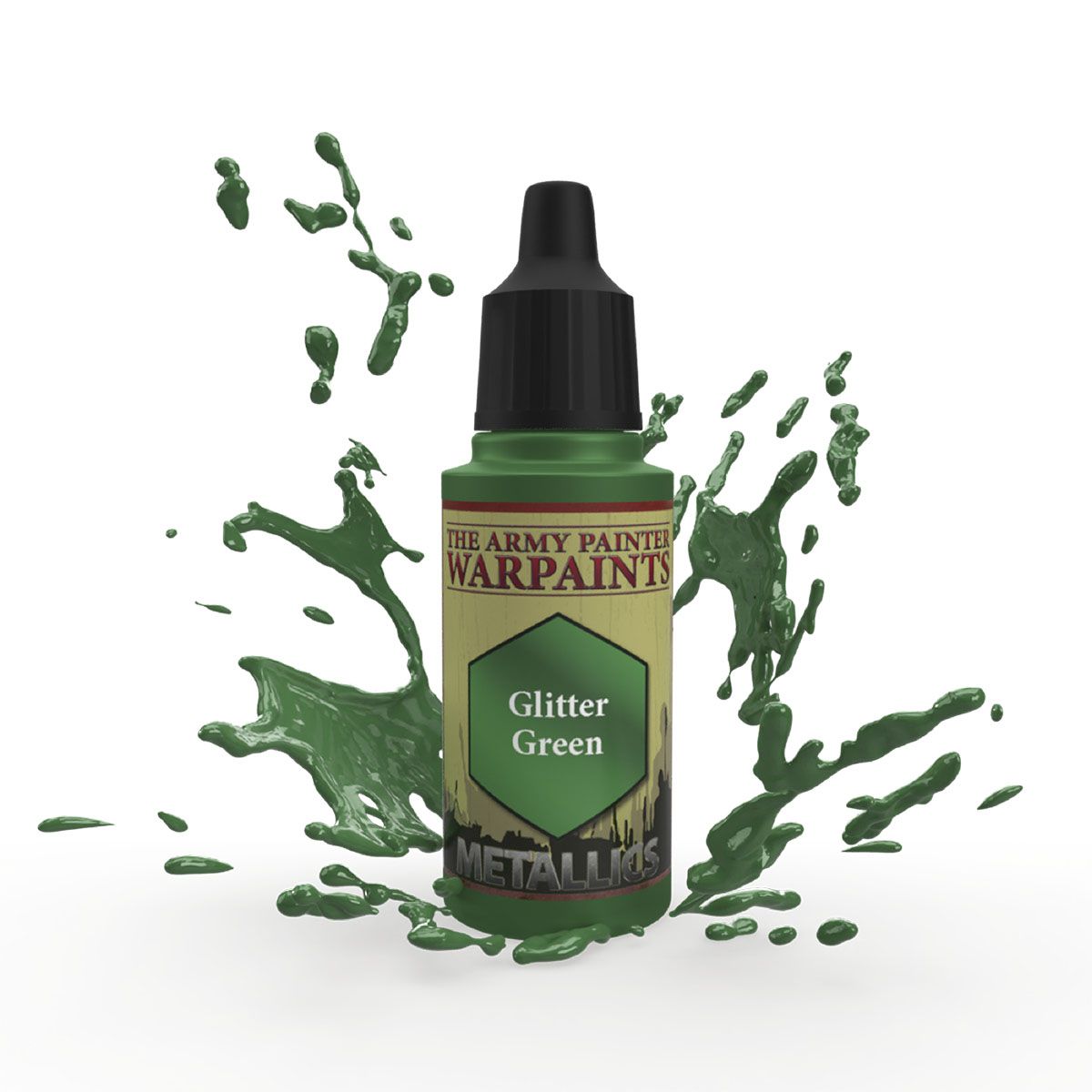 Army Painter Metallic Paint: Glitter Green