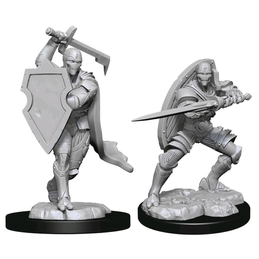 Wizkids Nolzur's Marvelous Miniatures: Warforged Fighter