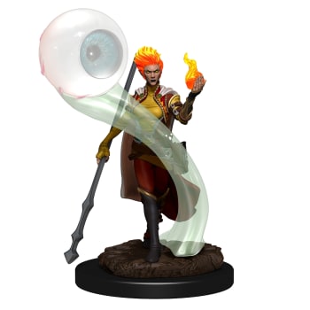 Wizkids Icons of the Realms Premium Miniatures: Fire Genasi Wizard