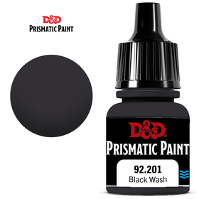 Wizkids D&D 8ml Prismatic Paint: Black Wash