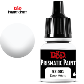 Wizkids D&D 8ml Prismatic Paint: Dead White