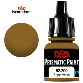 Wizkids D&D 8ml Prismatic Paint: Sepia Wash