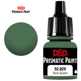 Wizkids D&D 8ml Prismatic Paint: Sick Green