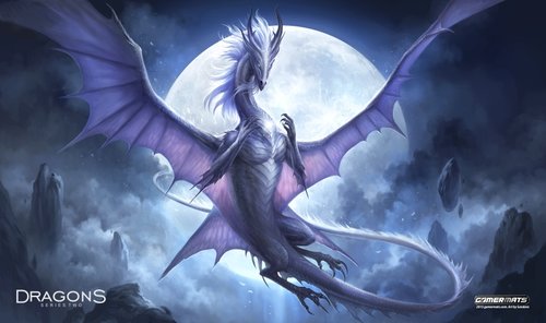 Gamermats Playmat - Dragon of the Night