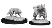 Wizkids Nolzur's Marvelous Miniatures: Jackalwere & Jackal