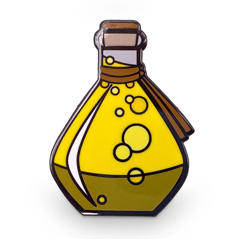 Norse Foundry Yellow Potion Bottle Pin