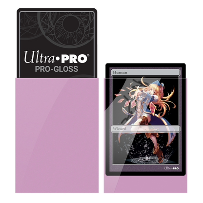 Ultra PRO: Small 60ct Sleeves - PRO-Gloss (Pink)