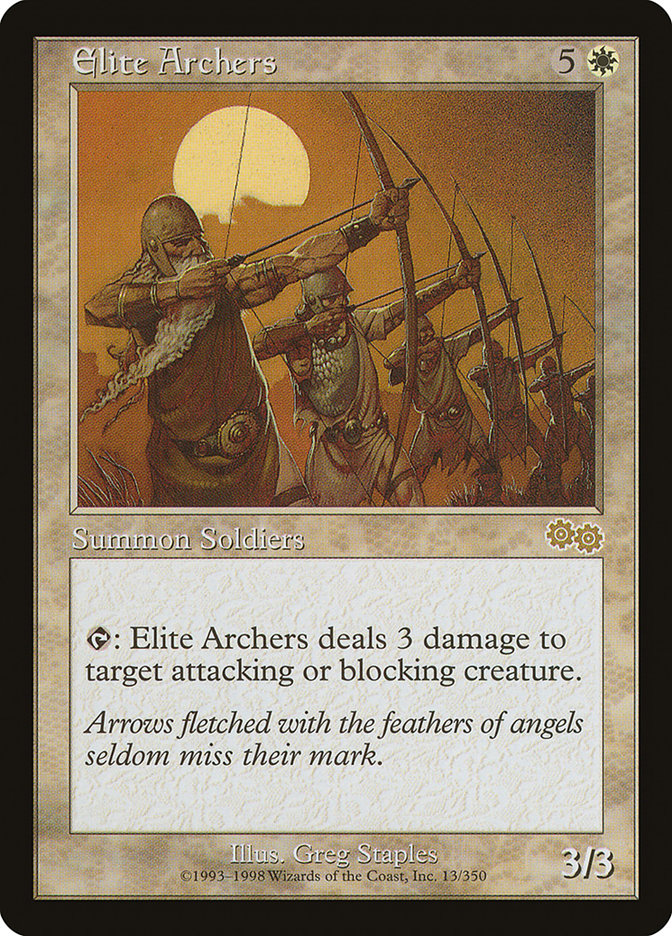 Elite Archers [Urza's Saga]