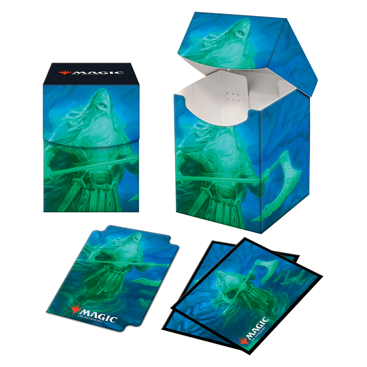 Ultra PRO: Kaldheim Combo - 100+ Deck Box / 100ct Sleeves (Ranar the Ever-Watchful)