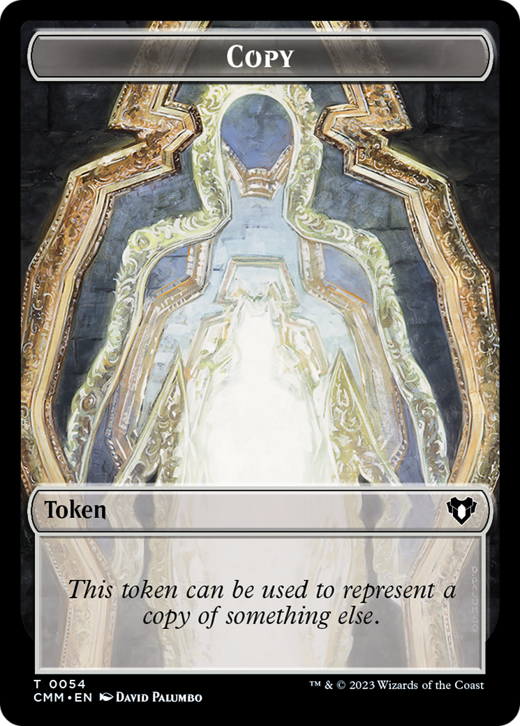 Copy (54) // The Monarch Double-Sided Token [Commander Masters Tokens]