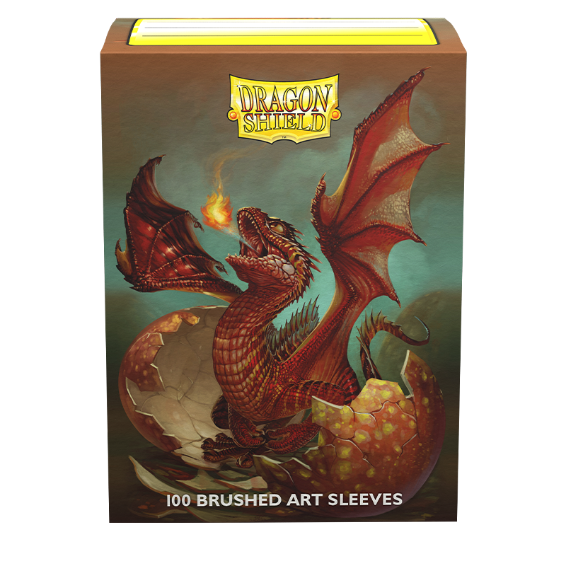 Dragon Shield: Standard 100ct Brushed Art Sleeves - Sparky