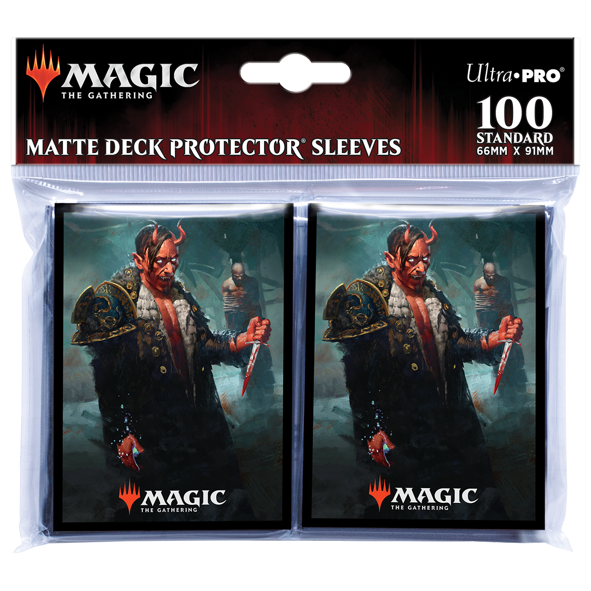 Ultra PRO: Standard 100ct Sleeves - Kaldheim (Tibalt, Cosmic Imposter)