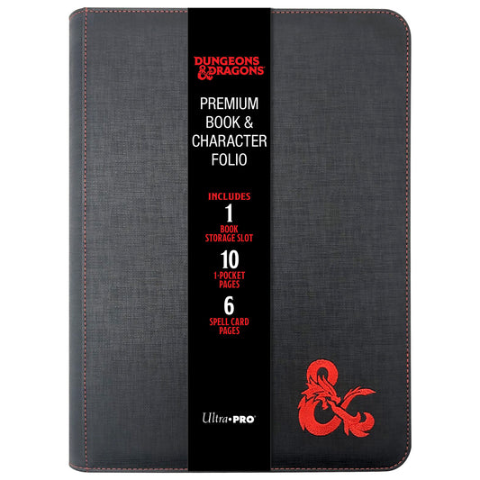 Ultra PRO: Premium Book & Character Folio - Dungeons & Dragons (Zippered)
