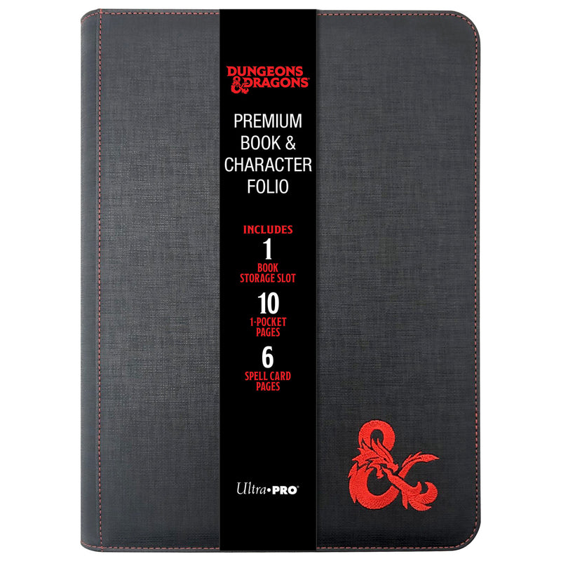 Ultra PRO: Premium Book & Character Folio - Dungeons & Dragons (Zippered)