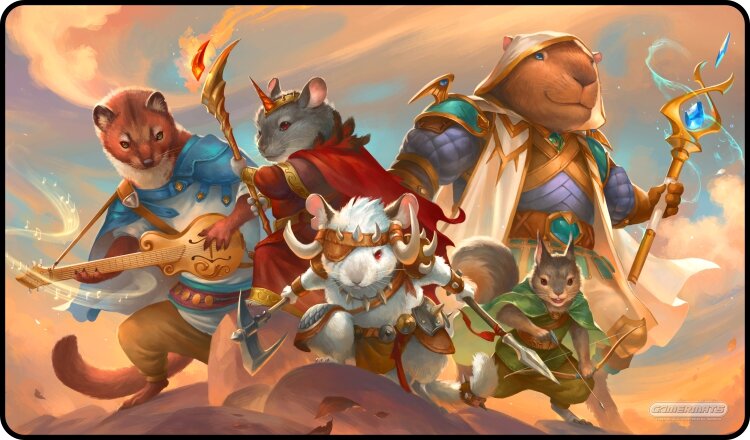 Gamermats Playmat - Animal Raiding Party