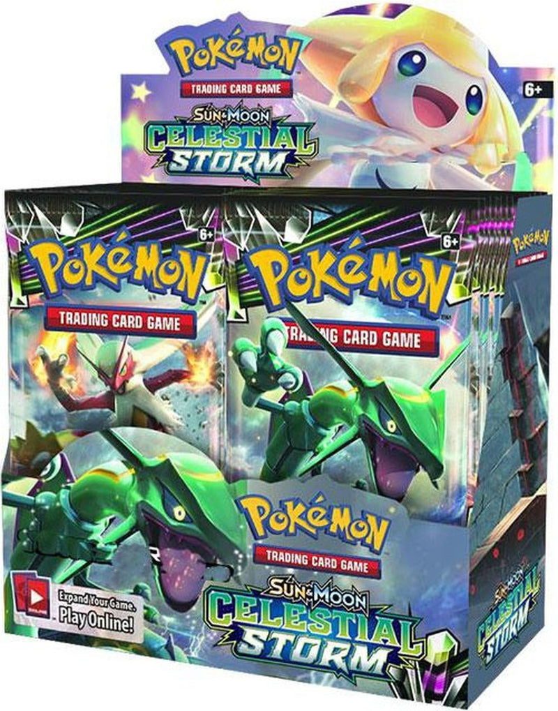 Pokemon Sun & Moon Celestial Storm Booster Box