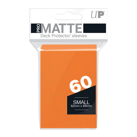 Ultra PRO: Small 60ct Sleeves - PRO-Matte (Orange)