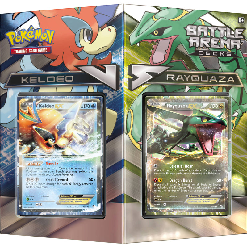 Pokemon Battle Arena Deck: Keldeo Vs Rayquaza