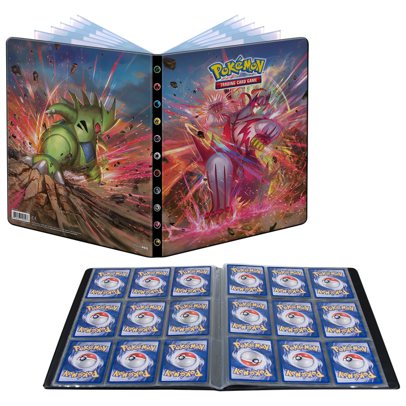 Ultra PRO: 9-Pocket Portfolio - Sword & Shield (Tyranitar & Single Strike Urishu)