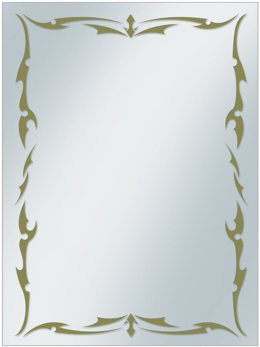 Ultra PRO: Standard 50ct Sleeves - Borders (Gold Tribal)