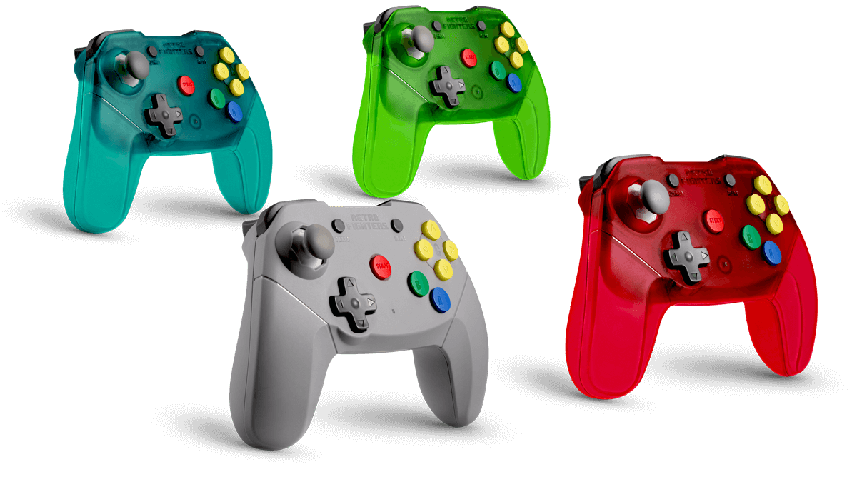 Retro Fighters Nintendo 64 Controller - Brawler64 Wireless