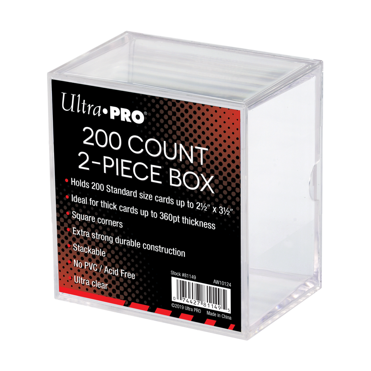 Ultra PRO: Storage Box - 2-Piece (200 Count)