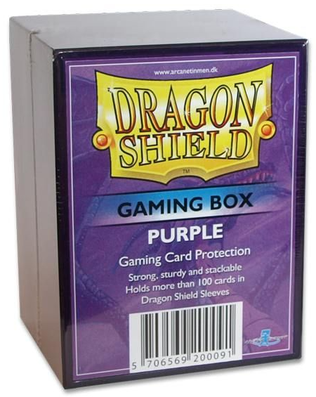 Dragon Shield: Strongbox - Purple (Gaming Box)