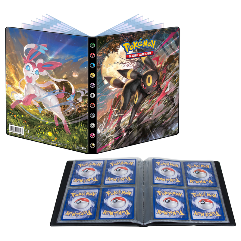 Ultra PRO: 4-Pocket Portfolio - Sword & Shield (Umbreon & Sylveon)