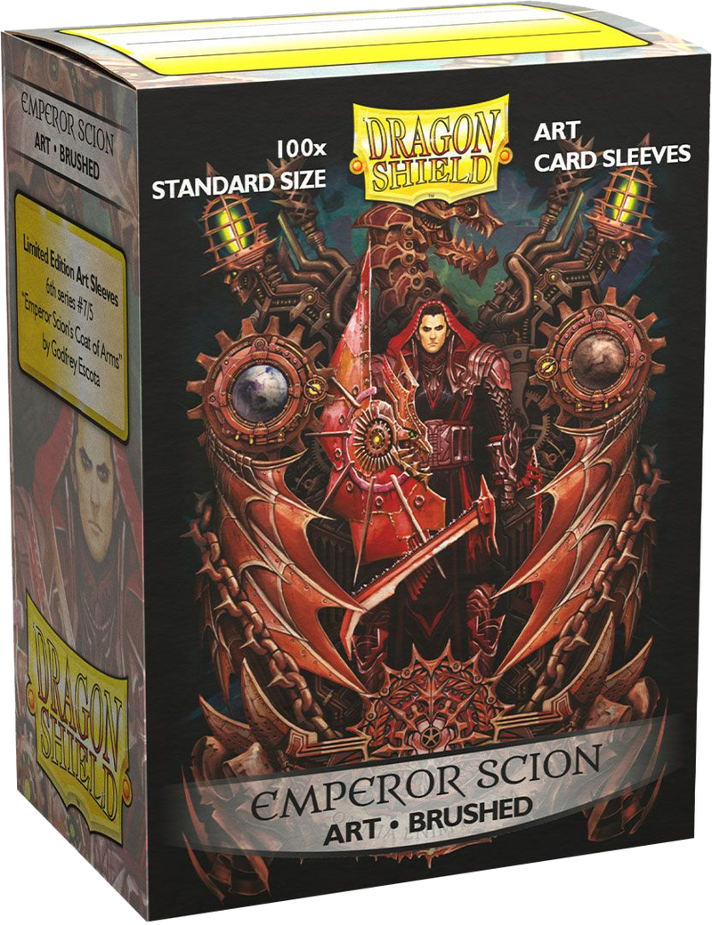 Dragon Shield Sleeves - Emperor Scion Brushed Art (100)