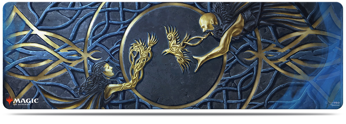Ultra PRO: Playmat - Kaldheim (Raven's Warning / 8ft Table)
