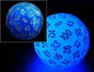 100 Sided Die - Glow Blue D100