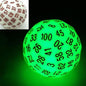 100 Sided Die - Glow Green D100