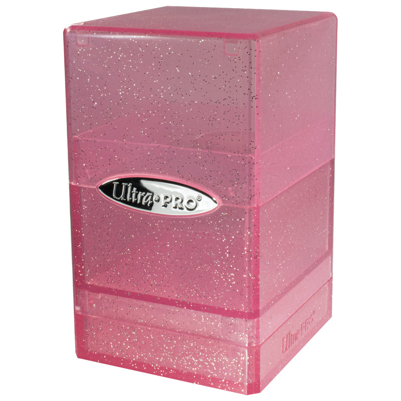 Ultra PRO: Satin Tower - Glitter Pink