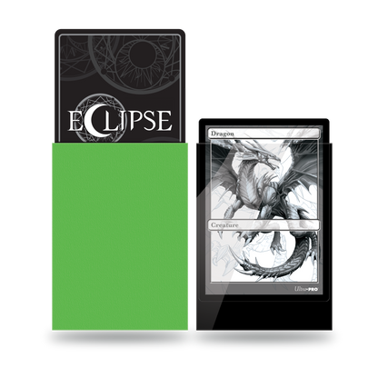 Ultra PRO: Standard 100ct Sleeves - Eclipse Gloss (Lime Green)