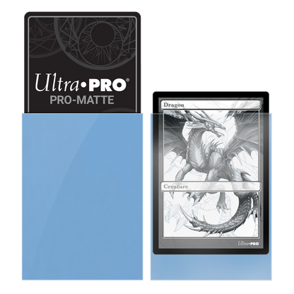 Ultra PRO: Standard 50ct Sleeves - PRO-Matte (Light Blue)