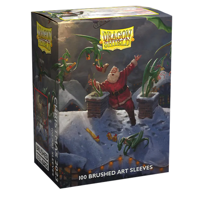 Dragon Shield: Standard 100ct Brushed Art Sleeves - Christmas (2023)