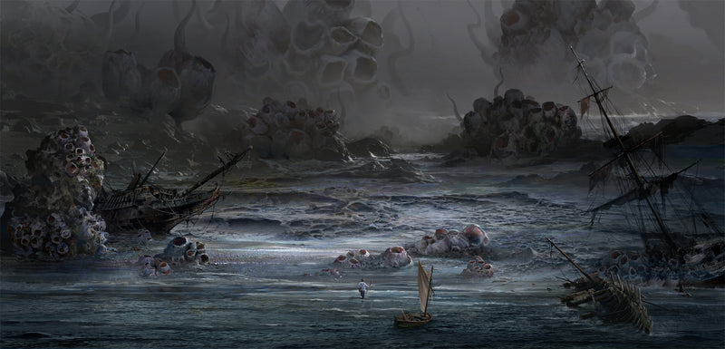 Gamermats Playmat - Forbidden Waters