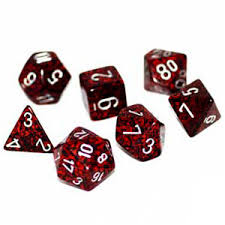 Chessex Speckled: Silver Volcano 7 Dice Set