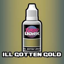Turbo Dork: Ill Gotten Gold Metallic Acrylic Paint