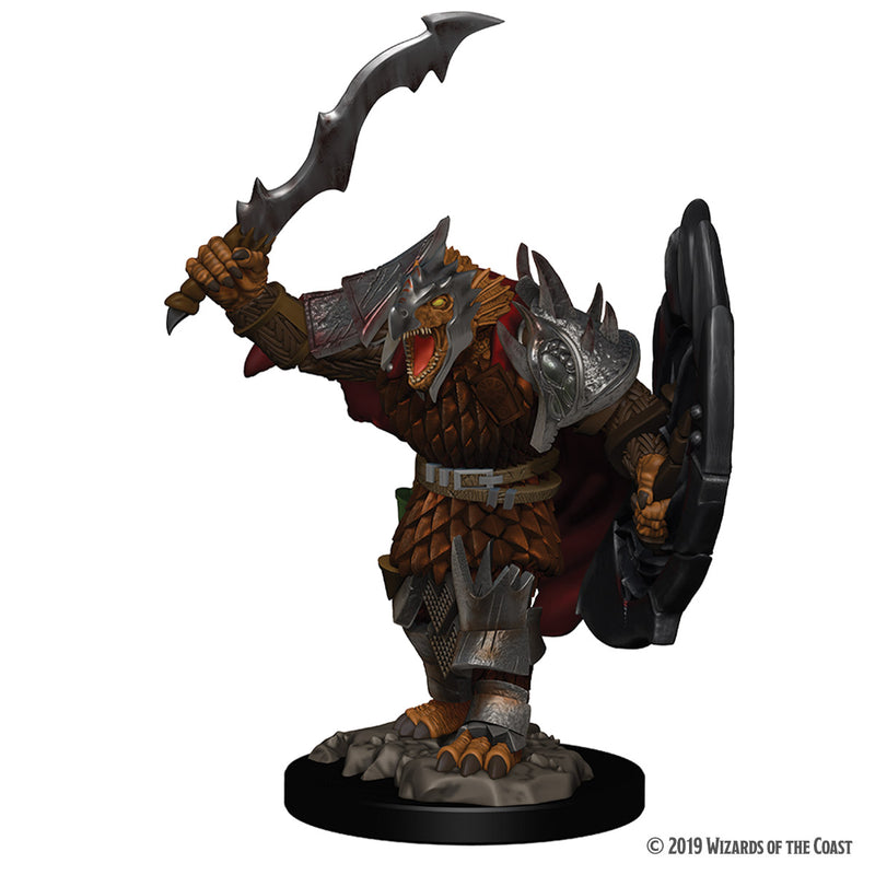 Wizkids Icons of the Realms Premium Miniatures: Dragonborn Fighter
