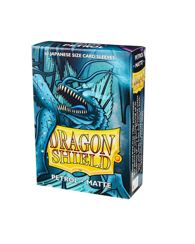Dragon Shield Sleeves Japanese Size - Petrol Matte (60)