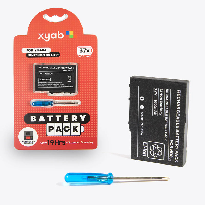 XYAB: Rechargeable Battery Pack - Nintendo DS Lite