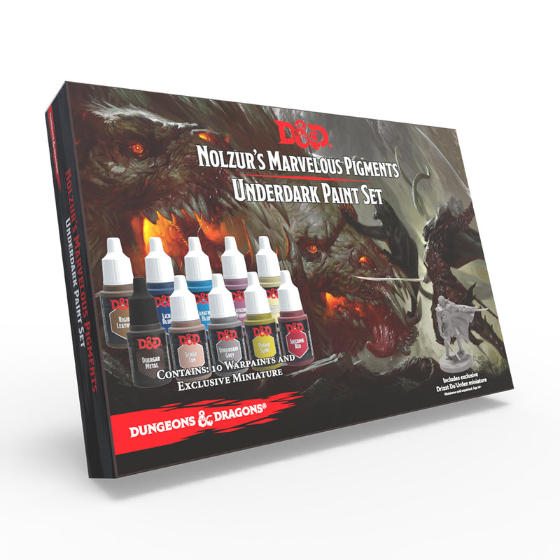 Dungeons & Dragons Nolzur's Marvelous Pigments Underdark Paint Set