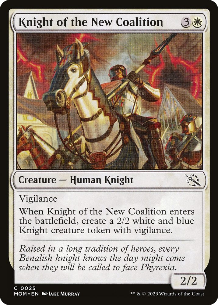 Knight of the New Coalition [March of the Machine]