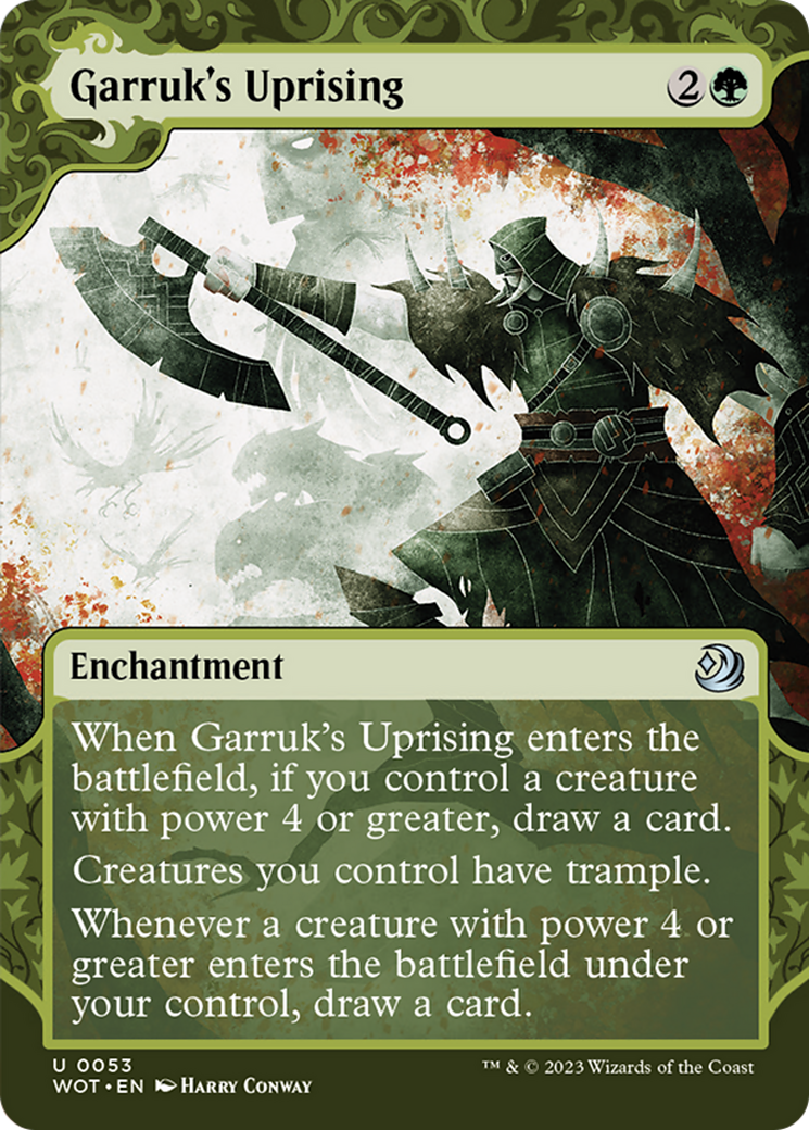 Garruk's Uprising [Wilds of Eldraine: Enchanting Tales]