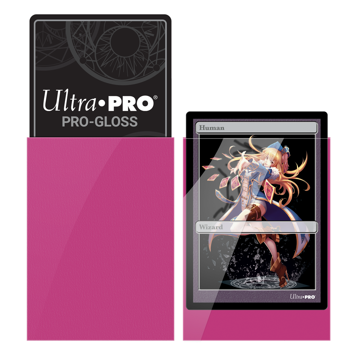 Ultra PRO: Small 60ct Sleeves - PRO-Gloss (Bright Pink)