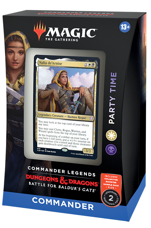 Commander Legends Battle for Baldur's Gate Commander Decks