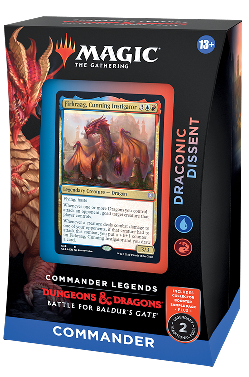 Commander Legends Battle for Baldur's Gate Commander Decks